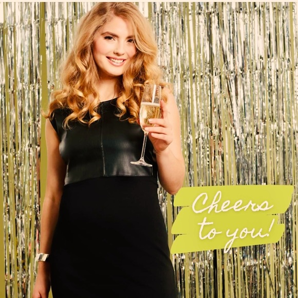 NWT! The DANIKA Dress by Discover Peach Gym Work and Play black size XS - Picture 4 of 9